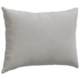 Cuscini da Divano 2 pcs Grigio chiaro 70 x 50 cm Tessuto