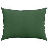 Cuscini da Divano 2 pcs Verde Scuro 70 x 50 cm Tessuto in Cords