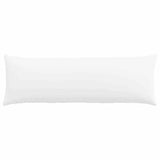 Cuscini da Divano 2 pcs Bianco 120 x 40 cm Tessuto