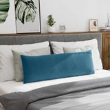 Cuscini da Divano 2 pcs Blu 120 x 40 cm Tessuto in Cords