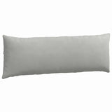 Cuscini da Divano 2 pcs Grigio chiaro 120 x 40 cm Tessuto