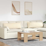 Cuscini da Divano 2 pcs Crema 120 x 40 cm Tessuto in Cords