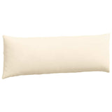 Cuscini da Divano 2 pcs Crema 120 x 40 cm Tessuto in Cords