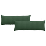Cuscini da Divano 2 pcs Verde Scuro 120 x 40 cm