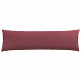 Cuscini da Divano 2 pcs Rosso Vino 145 x 40 cm Tessuto