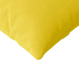 Cuscini da Divano 2 pcs Giallo Chiaro 145 x 40 cm Tessuto