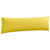 Cuscini da Divano 2 pcs Giallo Chiaro 145 x 40 cm Tessuto