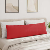Cuscini da Divano 2 pcs Rosso 145 x 40 cm Tessuto