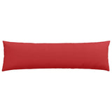 Cuscini da Divano 2 pcs Rosso 145 x 40 cm Tessuto