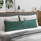 Cuscini da Divano 2 pcs Verde Scuro 145 x 40 cm