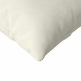 Cuscini da Divano 2 pcs Crema 145 x 40 cm Tessuto in Cords