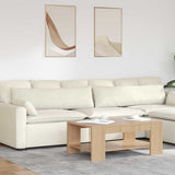 Cuscini da Divano 2 pcs Crema 145 x 40 cm Tessuto in Cords