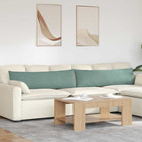 Cuscini da Divano 2 pcs Verde Mare 145 x 40 cm Tessuto in Cords