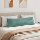 Cuscini da Divano 2 pcs Verde Mare 145 x 40 cm Tessuto in Cords