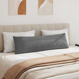 Cuscini da Divano 2 pcs Grigio scuro 145 x 40 cm Tessuto