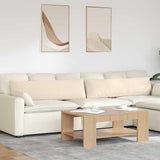 Cuscini da Divano 2 pcs Beige 145 x 40 cm Tessuto