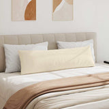 Cuscini da Divano 2 pcs Beige 145 x 40 cm Tessuto