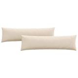 Cuscini da Divano 2 pcs Beige 145 x 40 cm Tessuto