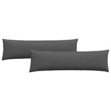 Cuscini da Divano 2 pcs Grigio scuro 145 x 40 cm