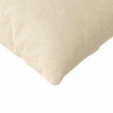 Cuscini da Divano 2 pcs Crema 200 x 40 cm Tessuto
