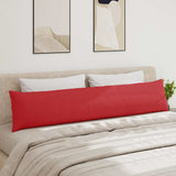 Cuscini da Divano 2 pcs Rosso 200 x 40 cm Tessuto