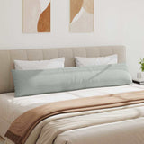 Cuscini da Divano 2 pcs Grigio chiaro 200 x 40 cm