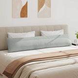 Cuscini da Divano 2 pcs Grigio chiaro 200 x 40 cm