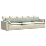 Cuscini da Divano 2 pcs Grigio chiaro 200 x 40 cm