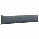 Cuscini da Divano 2 pcs Grigio scuro 200 x 40 cm