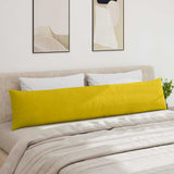 Cuscini da Divano 2 pcs Giallo 200 x 40 cm Tessuto in Cords