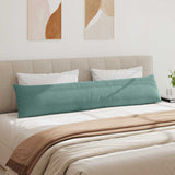 Cuscini da Divano 2 pcs Verde Mare 200 x 40 cm Tessuto in Cords