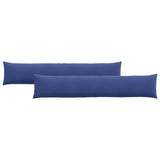 Cuscini da Divano 2 pcs Blu Polizia 200 x 40 cm