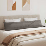 Cuscini da Divano 2 pcs Grigio chiaro 200 x 40 cm