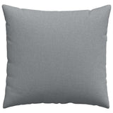 Cuscini da Divano 2 pcs Grigio chiaro 45 x 45 cm Tessuto