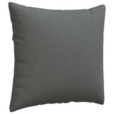 Cuscini da Divano 2 pcs Grigio scuro 45 x 45 cm Tessuto