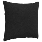 Cuscini da Divano 2 pcs Nero 45 x 45 cm Tessuto