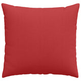 Cuscini da Divano 2 pcs Rosso 45 x 45 cm Tessuto