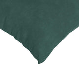 Cuscini da Divano 2 pcs Verde Scuro 45 x 45 cm Tessuto in Cords