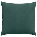 Cuscini da Divano 2 pcs Verde Scuro 45 x 45 cm Tessuto in Cords