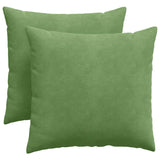 Cuscini da Divano 2 pcs Verde chiaro 45 x 45 cm