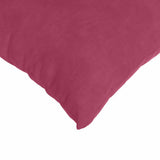 Cuscini da Divano 2 pcs Rosso Vino 45 x 45 cm Tessuto in Cords