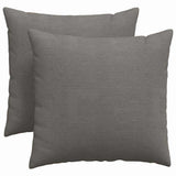Cuscini da Divano 2 pcs Grigio chiaro 45 x 45 cm