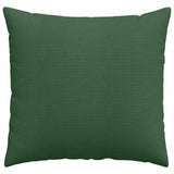 Cuscini da Divano 2 pcs Verde Scuro 45 x 45 cm Tessuto in Cords