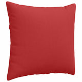 Cuscini da Divano 2 pcs Rosso 50 x 50 cm Tessuto