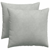 Cuscini da Divano 2 pcs Grigio chiaro 50 x 50 cm