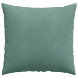 Cuscini da Divano 2 pcs Verde Mare 50 x 50 cm Tessuto in Cords
