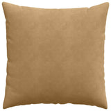 Cuscini da Divano 2 pcs Marrone 60 x 60 cm Tessuto in Cords