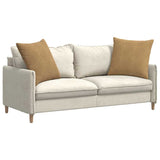 Cuscini da Divano 2 pcs Marrone 60 x 60 cm Tessuto in Cords