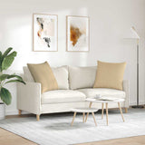 Cuscini da Divano 2 pcs Grigio Verde 60 x 60 cm