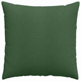 Cuscini da Divano 2 pcs Verde Scuro 60 x 60 cm Tessuto in Cords
